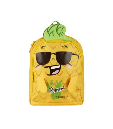 کوله پشتی Tutti-frutti (pineapple) سایز 11×32×25 زرد