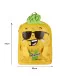 کوله پشتی Tutti-frutti (pineapple) سایز 11×32×25 زرد