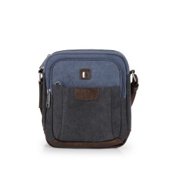 کیف دوشی مردانه Detroit سایز 8×24×20 - مشکی